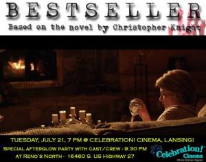 Theatrical release poster for BESTSELLER in Lansing, MI 